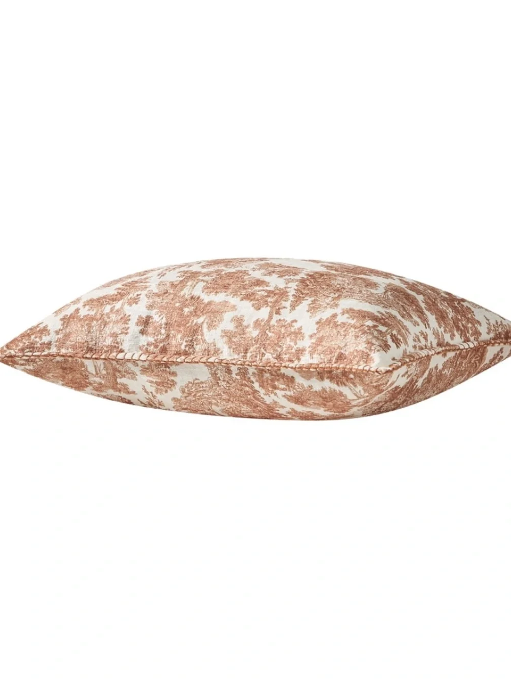 My Texas House Halloween Forest Toile Rust Oblong Decorative Pillow, 14